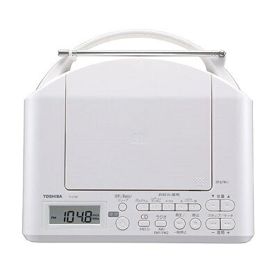 TOSHIBA CDラジオ ホワイト TY-C160(W)